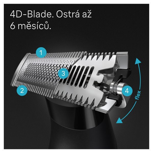 Braun Replacement head for Series X XT20 Black trimmers skustuvo galvutė