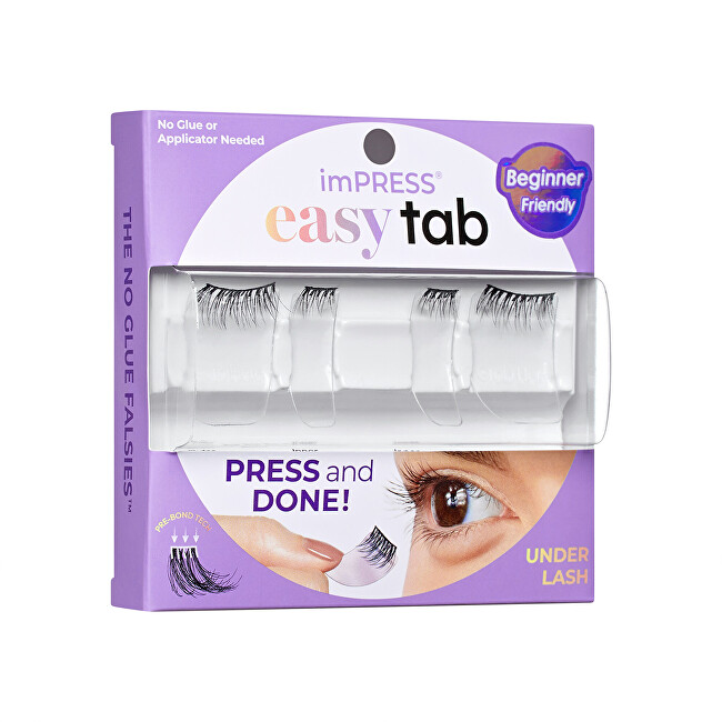 Kiss ImPRESS (Press on Falsies) 02 False Eyelashes dirbtinės blakstienos