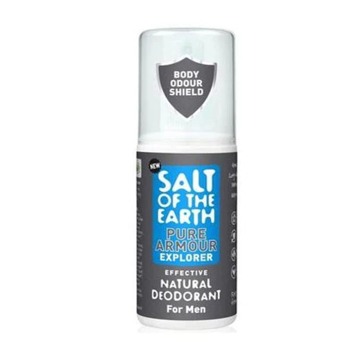 Salt Of The Earth Male Deodorant Pure Armor Explorer ( Natura l Deodorant) 75 ml 75ml Vyrams