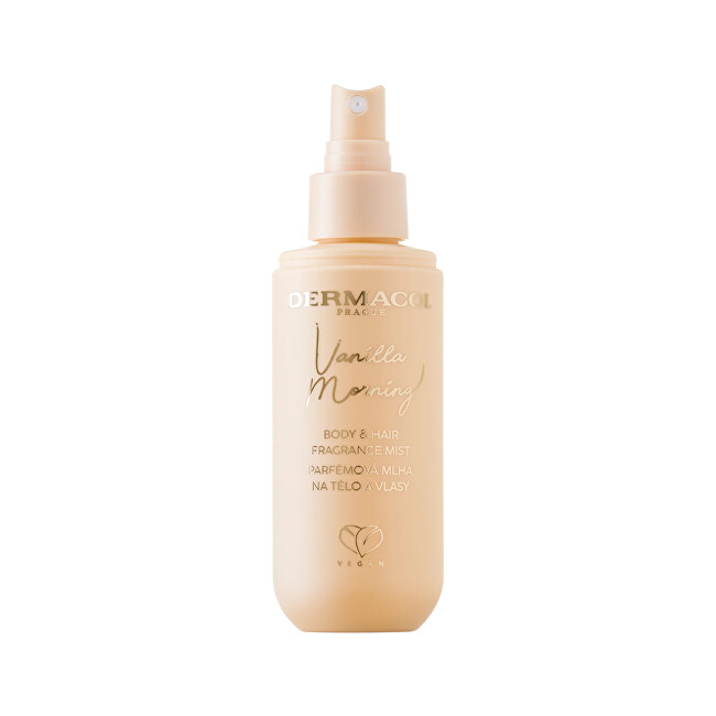 Dermacol Vanilla Morning Perfumed Body and Hair Mist Kūno priežiūra Moterims