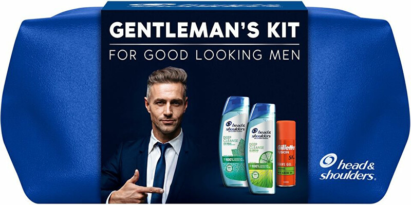 Head & Shoulders Gentleman`s Kit bath care gift set šampūnas