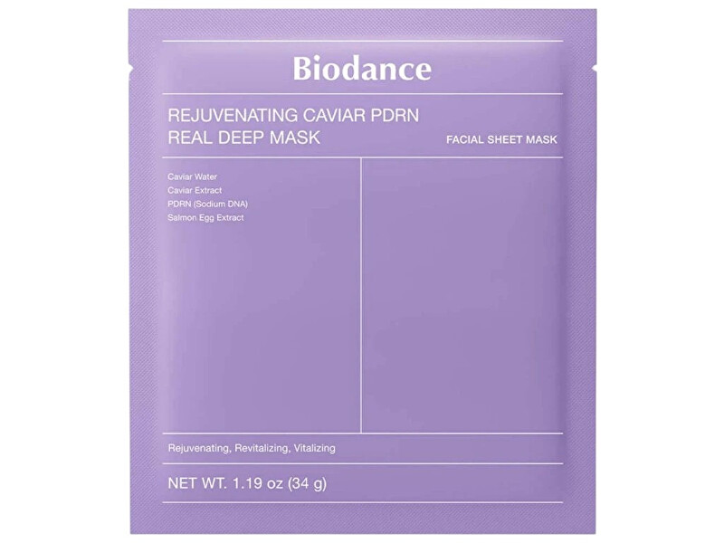 Biodance Skin mask Rejuvenating Caviar PDRN Real Deep Mask Veido kaukė Unisex