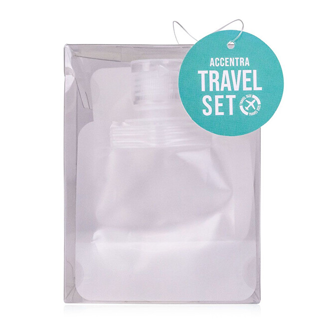 Accentra Travel set in a bag 3 pcs Unisex