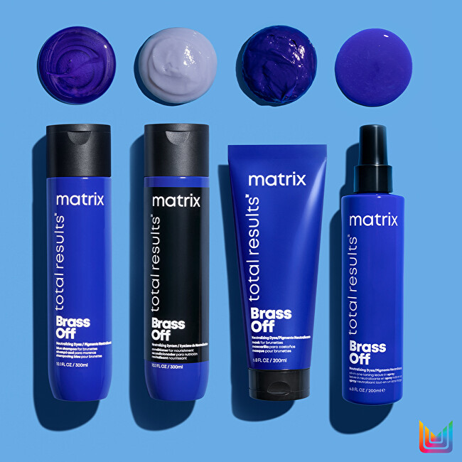 Matrix Mask for neutralization of brass undertones Total Results (Brass Off Color Obsessed) 200 ml 200ml atstatomoji plaukų priežiūros priemonė