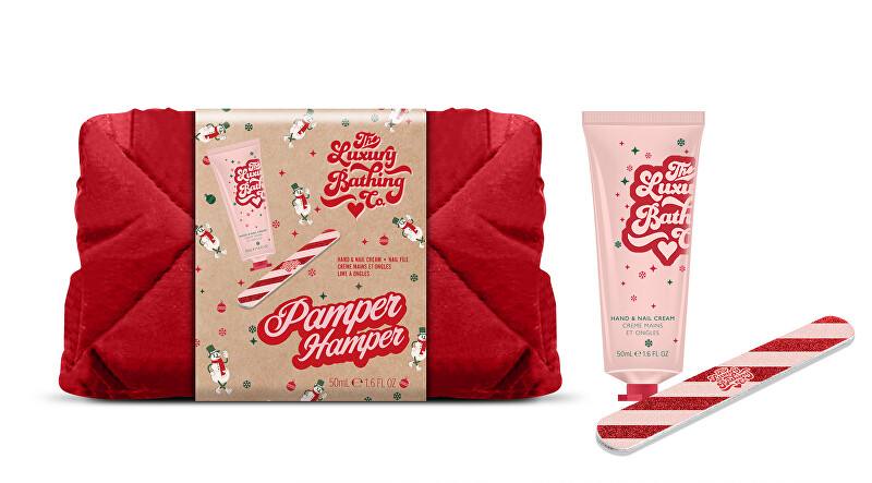 The Luxury Bathing Company Mini Christmas Candy Gift Set, Cocoa & Vanilla 2 pcs Moterims