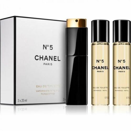 Chanel No. 5 - EDT 20 ml (refillable bottle) + filling 2 x 20 ml 20ml Moterims EDT