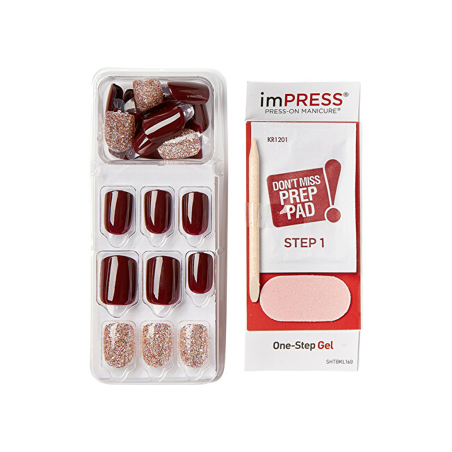 Kiss Self-adhesive nails imPRESS No Other 30 pcs priemonė nagams