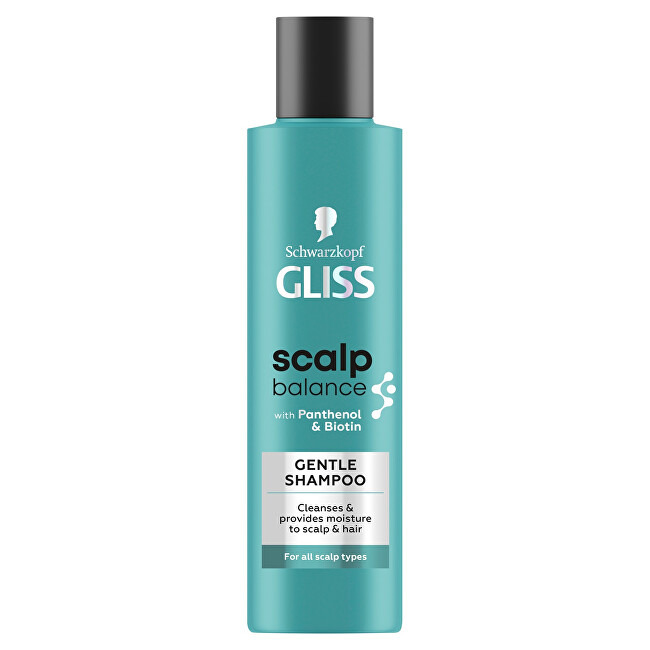 Gliss Kur Scalp Balance Gentle Shampoo Plaukų &scaron;ampūnas Moterims