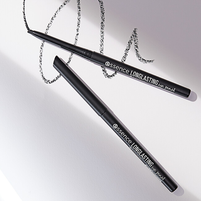 Essence Longlasting Eye Pencil 0.28 g 34 Sparkling Black akių pie&scaron;tukas