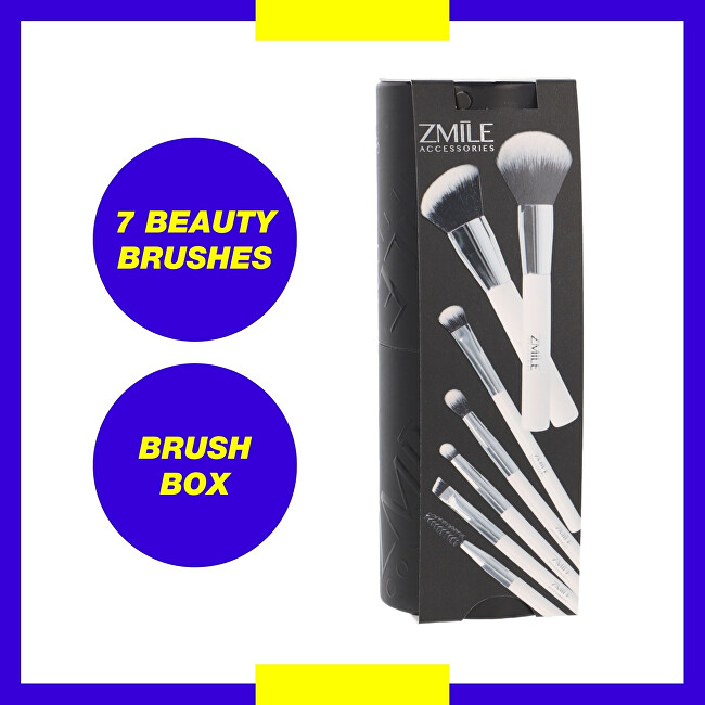 ZMILE COSMETICS Cosmetic Brush Set teptukas