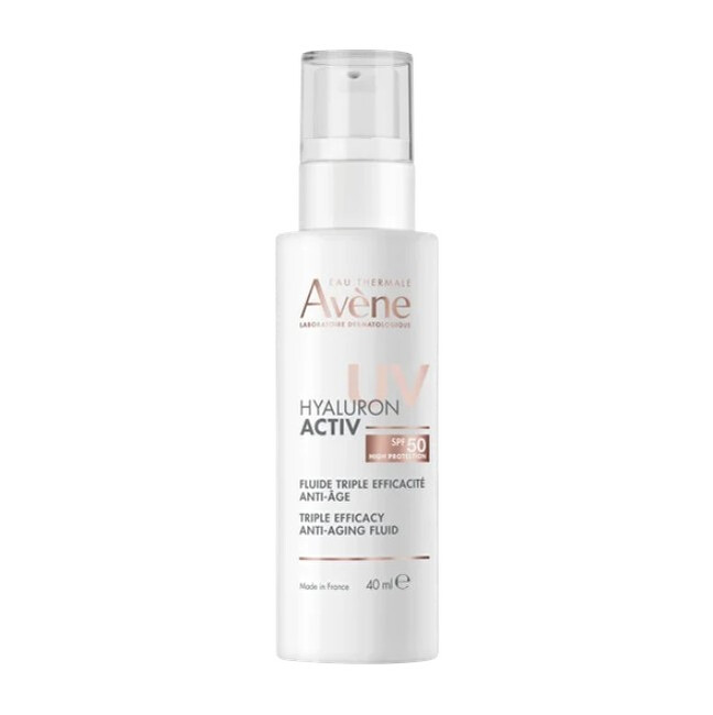 Avene Hyaluron Activ UV SPF50 Fluide 40ml 40ml veido apsauga