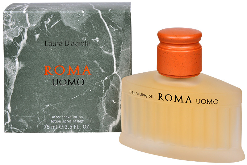 Laura Biagiotti Roma Uomo - aftershave water 75ml balzamas po skutimosi