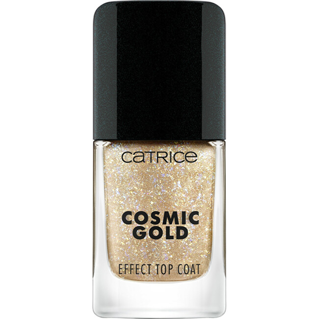 Catrice Top coat nail polish Cosmic Gold 030 Celestial Light (Effect Top Coat) 10.5 ml nagų lakas
