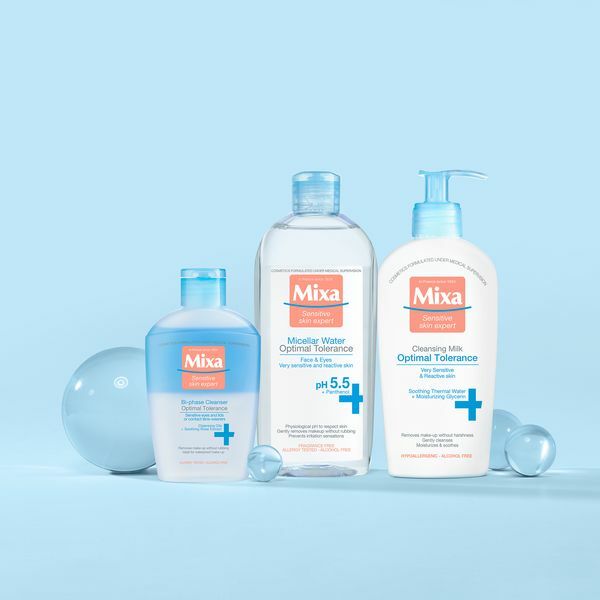 Mixa 2-phase eye makeup remover 125 ml 125ml makiažo valiklis