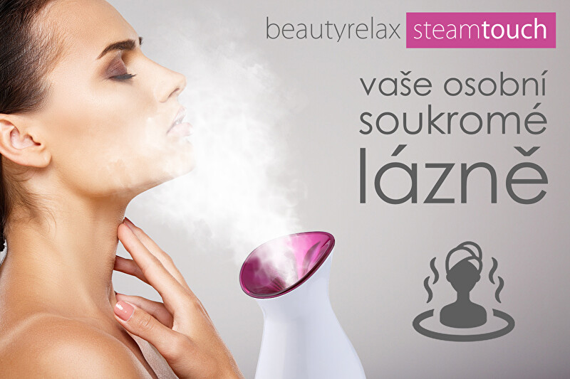 BeautyRelax Professional facial sauna with steamization Steamtouch BR-1330 vietinės priežiūros priemonė