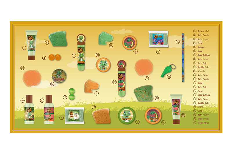 Accentra Children&acute;s Advent Calendar Dinopark Adventure