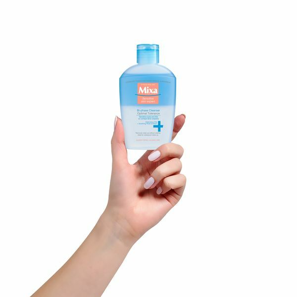 Mixa 2-phase eye makeup remover 125 ml 125ml makiažo valiklis