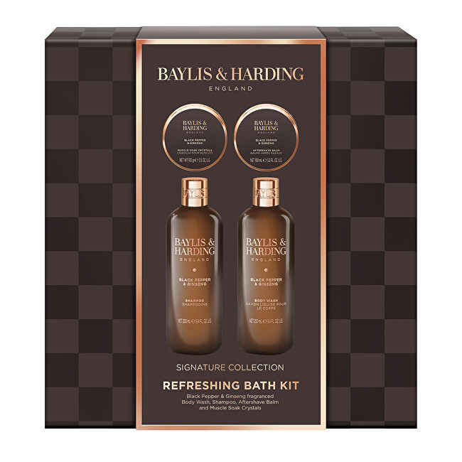 Baylis & Harding Black Pepper & Ginseng Gift Set Vyrams