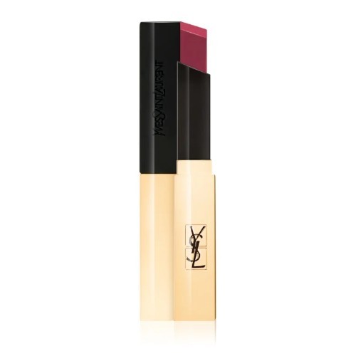 Yves Saint Laurent Thin Frosting Lipstick with Leather Effect Rouge Pur Couture The Slim 2.2g 11 Ambiguous Beige Moterims