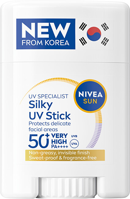 Nivea Protective face cream in a stick SPF 50+ Silky UV Stick 15 g Unisex Nivea Protective face cream in a stick SPF 50+ Silky UV Stick 15 g Unisex