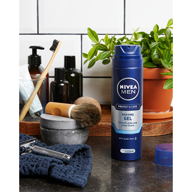 Nivea Original Shaving Gel 200 ml 200ml priemonė skutimuisi