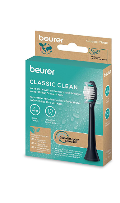 Beurer Replacement heads for Classic Clean SC30/50 sonic toothbrushes dantų &scaron;epetėlis