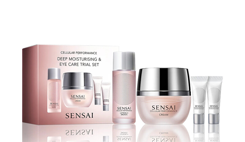 Sensai Cellular Performance Deep Moisturising & Eye Care Trial Set Gift Set Moterims