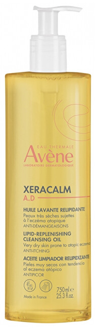 Av&egrave;ne Lipid-Replenishing Cleansing Oil XeraCalm AD (Lipid-Replenishing Cleansing Oil) for dry skin - 400 ml - n&aacute;hradn&iacute; n&aacute;plň Kūno odos drėkinimo priemonė