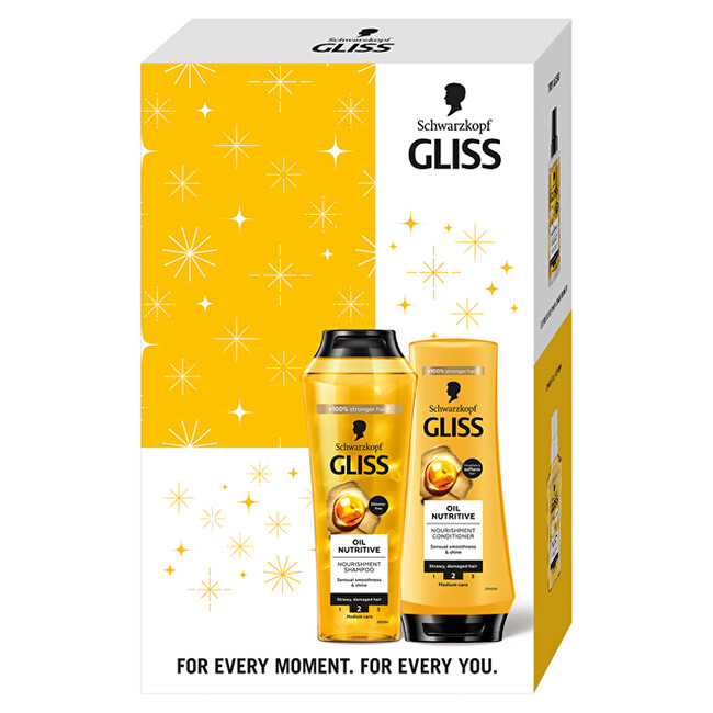 Gliss Kur Oil Nutritive Box - D&aacute;rkov&aacute; sada Plaukų &scaron;ampūnas Moterims