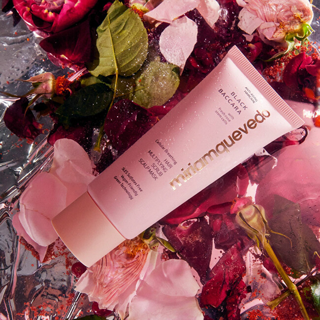 Miriam Quevedo Exfoliating Scalp Mask Black Baccara Cellular Breathing (Scrub Scalp Mask) 200 ml 200ml &scaron;ampūnas