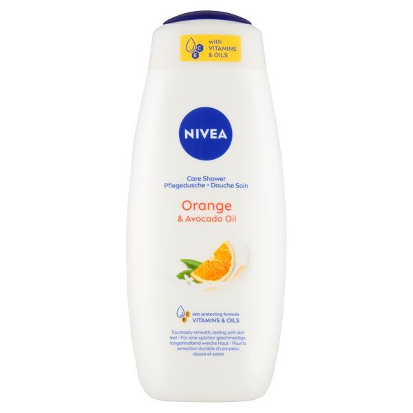 Nivea Shower gel Orange & Avocado Oil (Care Shower Gel) 500 ml 500ml Moterims