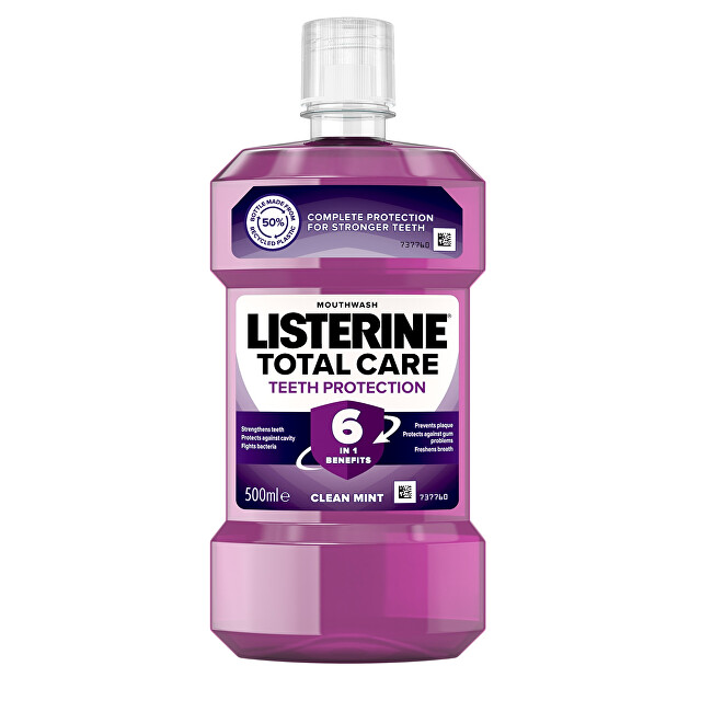 Listerine Mouthwash for complete protection Total Care Teeth Protection 95ml Unisex
