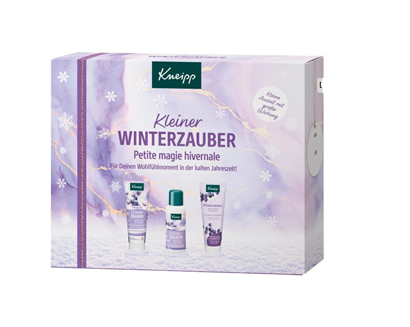 Kneipp Winter Care Set ( Zimn&iacute; p&eacute;če ) - D&aacute;rkov&aacute; sada p&eacute;če o tělo Vonios ir du&scaron;o priemonė Moterims