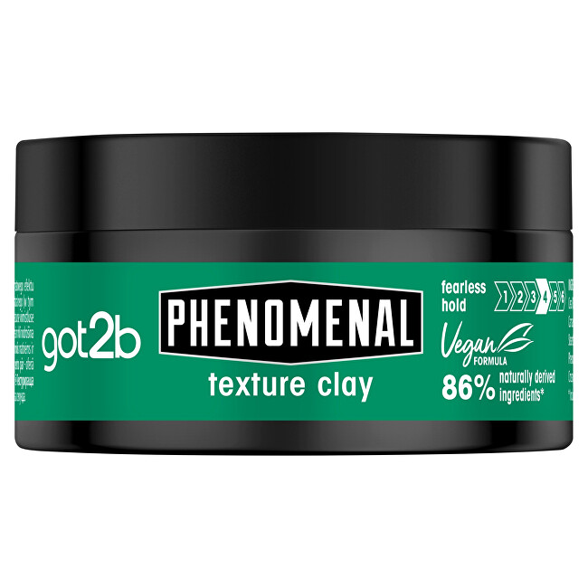 got2b Phenomenal Texture Clay Plaukų formavimo priemonė Vyrams