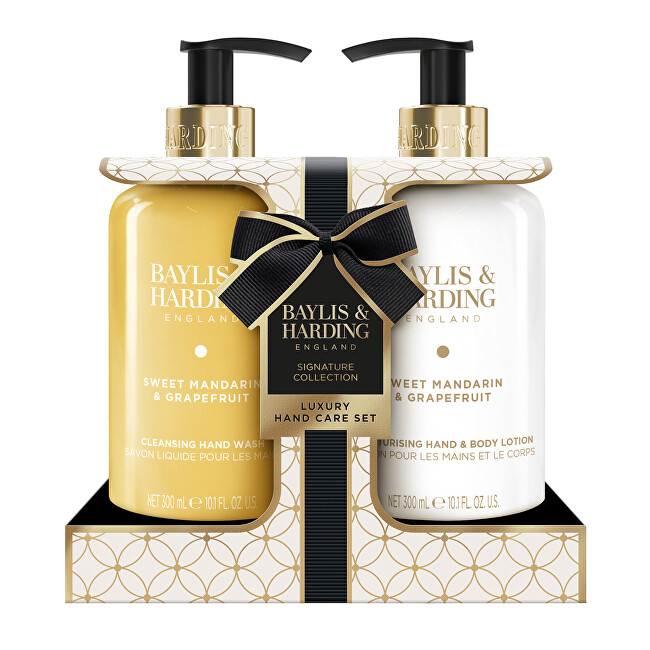Baylis & Harding Hand Care Gift Set Mandarin & Grapefruit 2 pcs Vonios ir du&scaron;o priemonė Moterims
