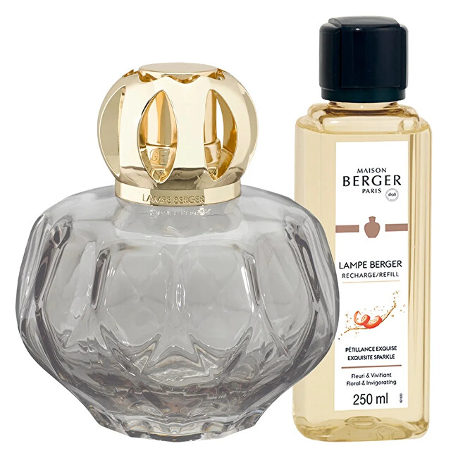 Maison Berger Paris Gift set catalytic lamp Rosalie gray + refill Intense glitter 250 ml 250ml Unisex