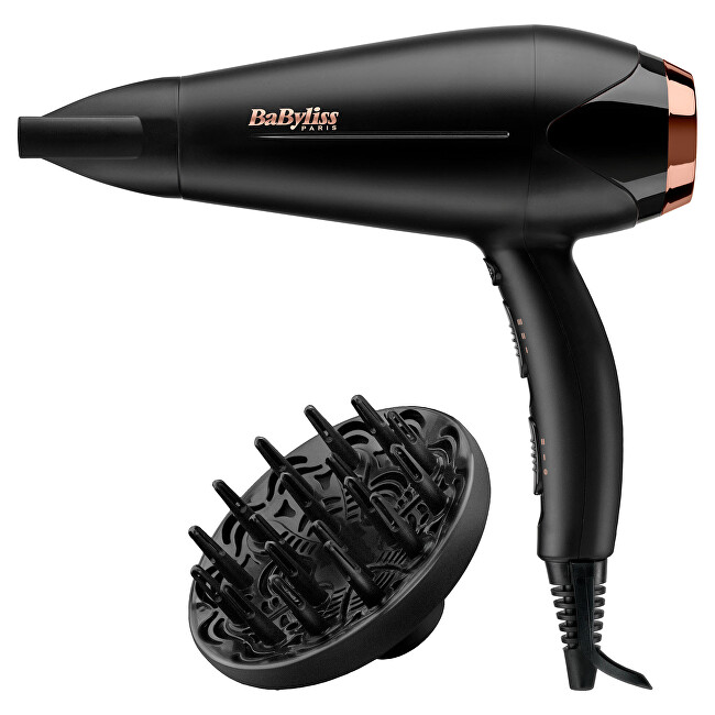 BaByliss Hair dryer with diffuser D570DE Moterims