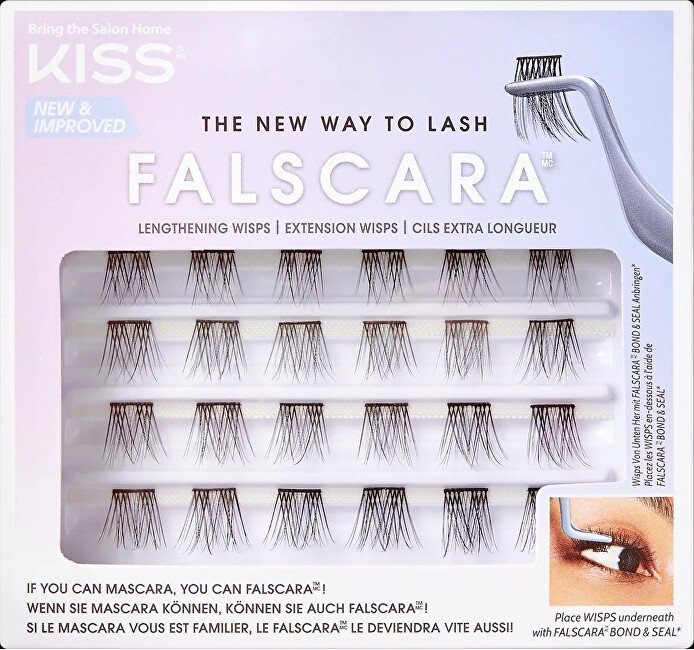 Kiss False eyelashes Falscara Lash Wisp Multi 01 Moterims