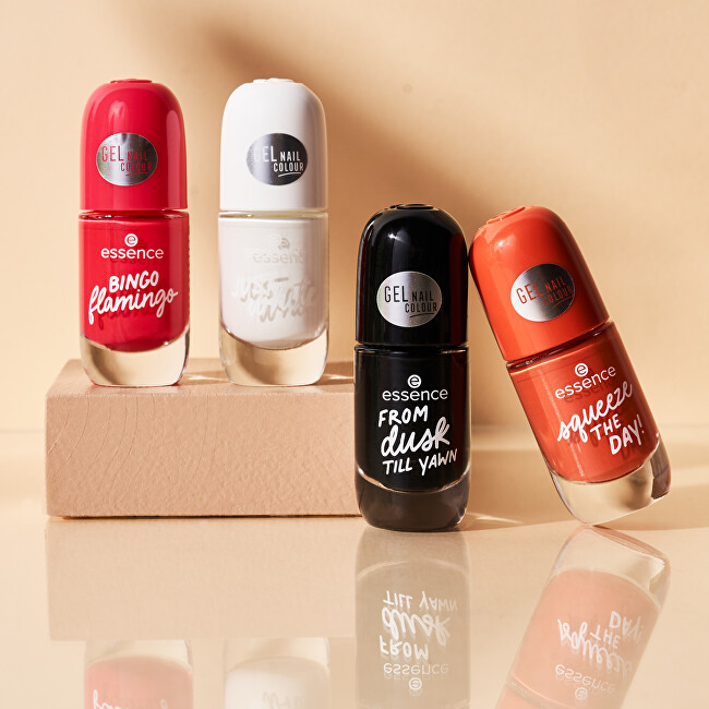 Essence Nail polish Gel Nail Color 8 ml 81 tropic LIKE IT'S HOT nagų lakas