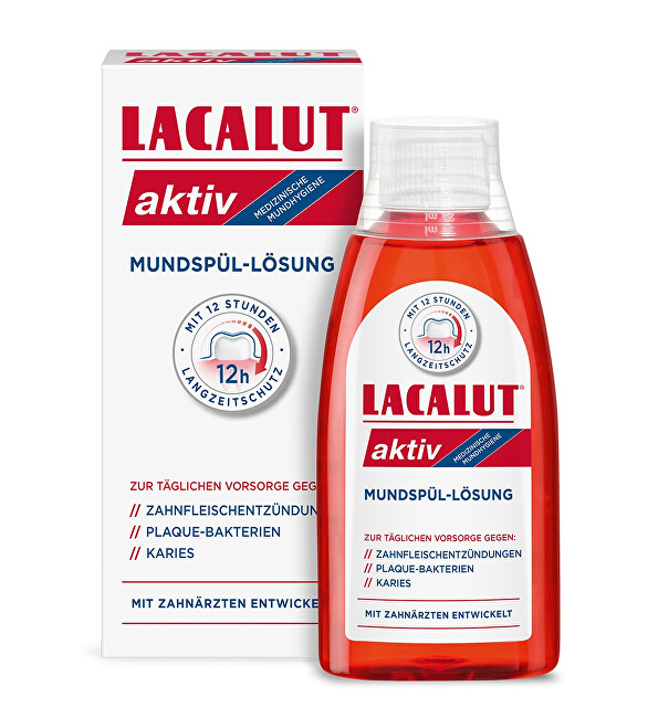 Lacalut Aktiv Mouthwash 300 ml 300ml Unisex