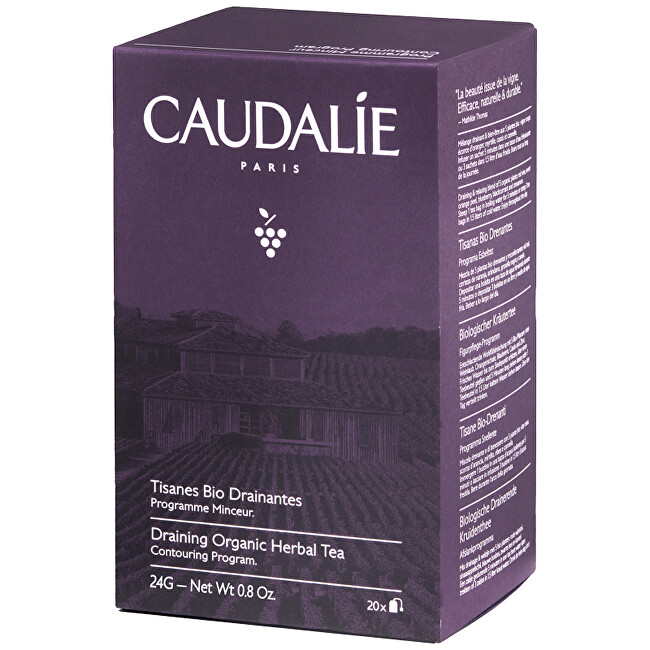 Caudalie CAUDALIE Vinosculpt Organic Herbal Teas Draining (W) 20 x 24 g Moterims