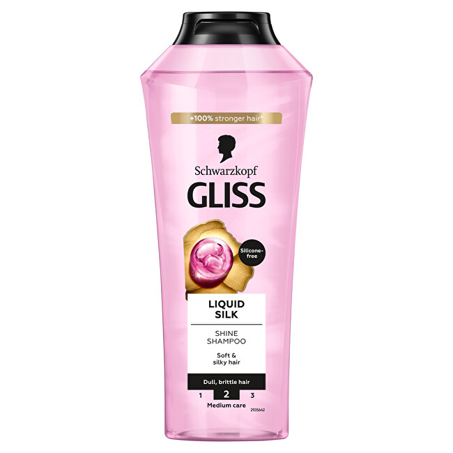Gliss Kur Liquid Silk Shine Shampoo 400ml &scaron;ampūnas