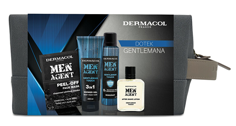 Dermacol Gift set of Men Agent Dotek Gentleman cosmetics Vyrams