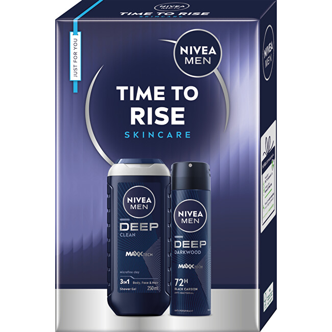 Nivea Men Time to Rise Set - D&aacute;rkov&aacute; sada Dezodorantas Dezodorantas ir antiperspirantas Vyrams