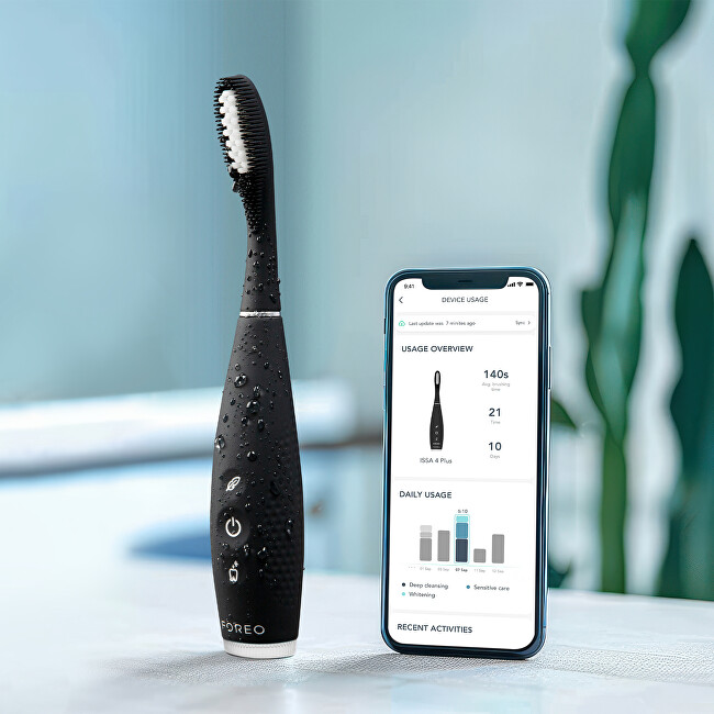 Foreo ISSA 4 Plus 4-in-1 Hybrid Sonic Toothbrush Lavender dantų &scaron;epetėlis
