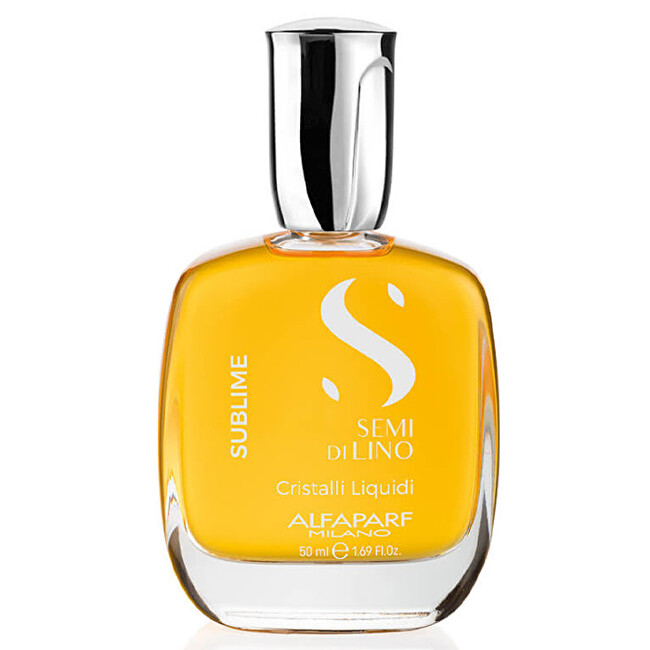 AlfaParf Milano Brightening hair serum Semi Di Lino Sublime (Cristalli Liquidi) 50ml Moterims