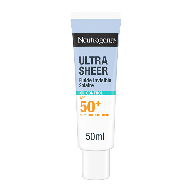 Neutrogena Invisible Fluid SPF 50+ Oil Control Ultra Sheer 50 ml 50ml Moterims
