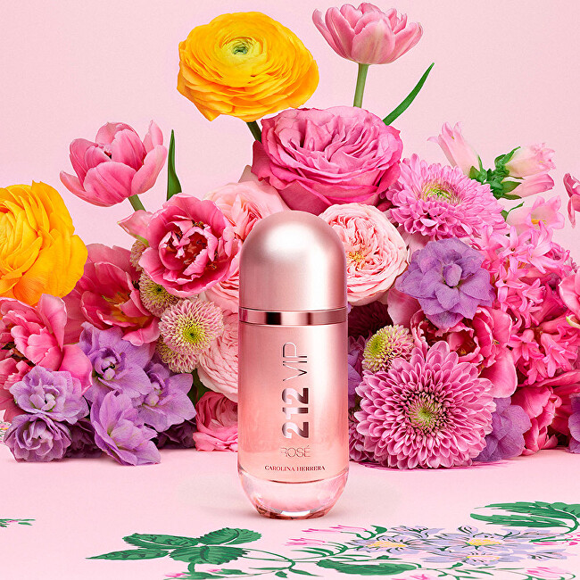 Carolina Herrera 212 VIP Ros&eacute; - EDP 80 ml + tělov&eacute; ml&eacute;ko 100 ml + EDP 10 ml 80ml Kvepalai Moterims