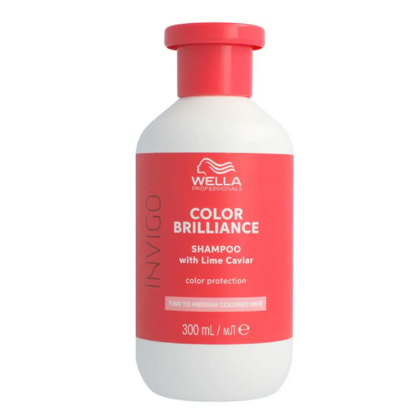 Wella Professionals Shampoo for Fine and Normal Hair Invigo Color Brilliance (Color Protection Shampoo) 100ml &scaron;ampūnas