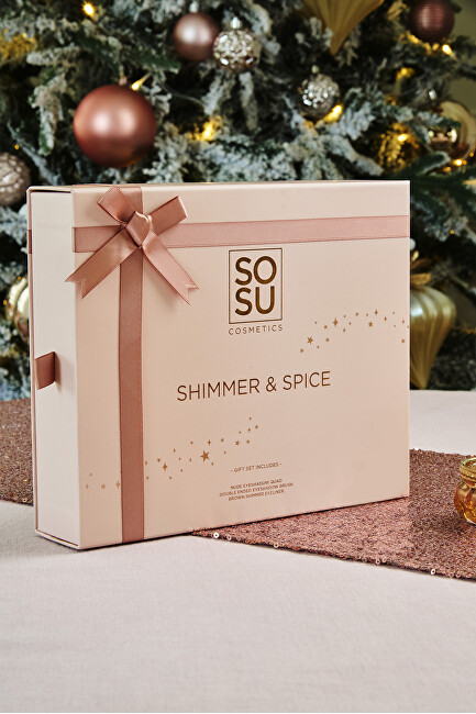 SOSU Cosmetics Shimmer & Spice Set šešėliai